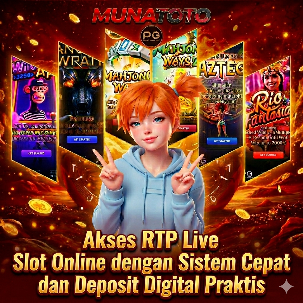 MUNATOTO: Akses RTP Live Slot Online dengan Sistem Cepat dan Deposit Digital Praktis